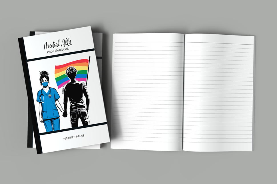 Medical Ally: Pride Notebook | 5x8 inch