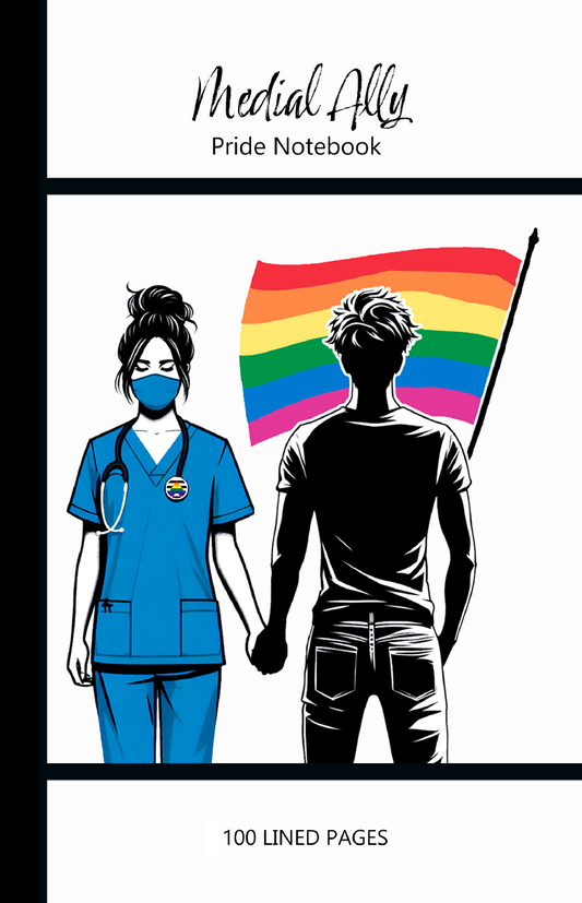 Medical Ally: Pride Notebook | 5x8 inch