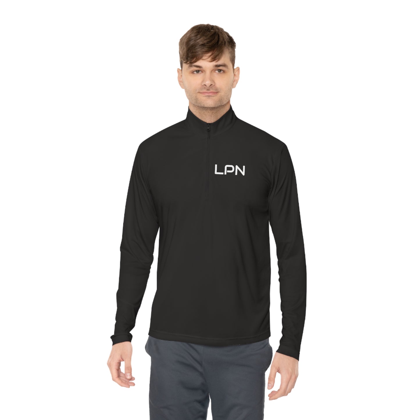 LPN - Unisex Quarter-Zip Pullover - Nurse