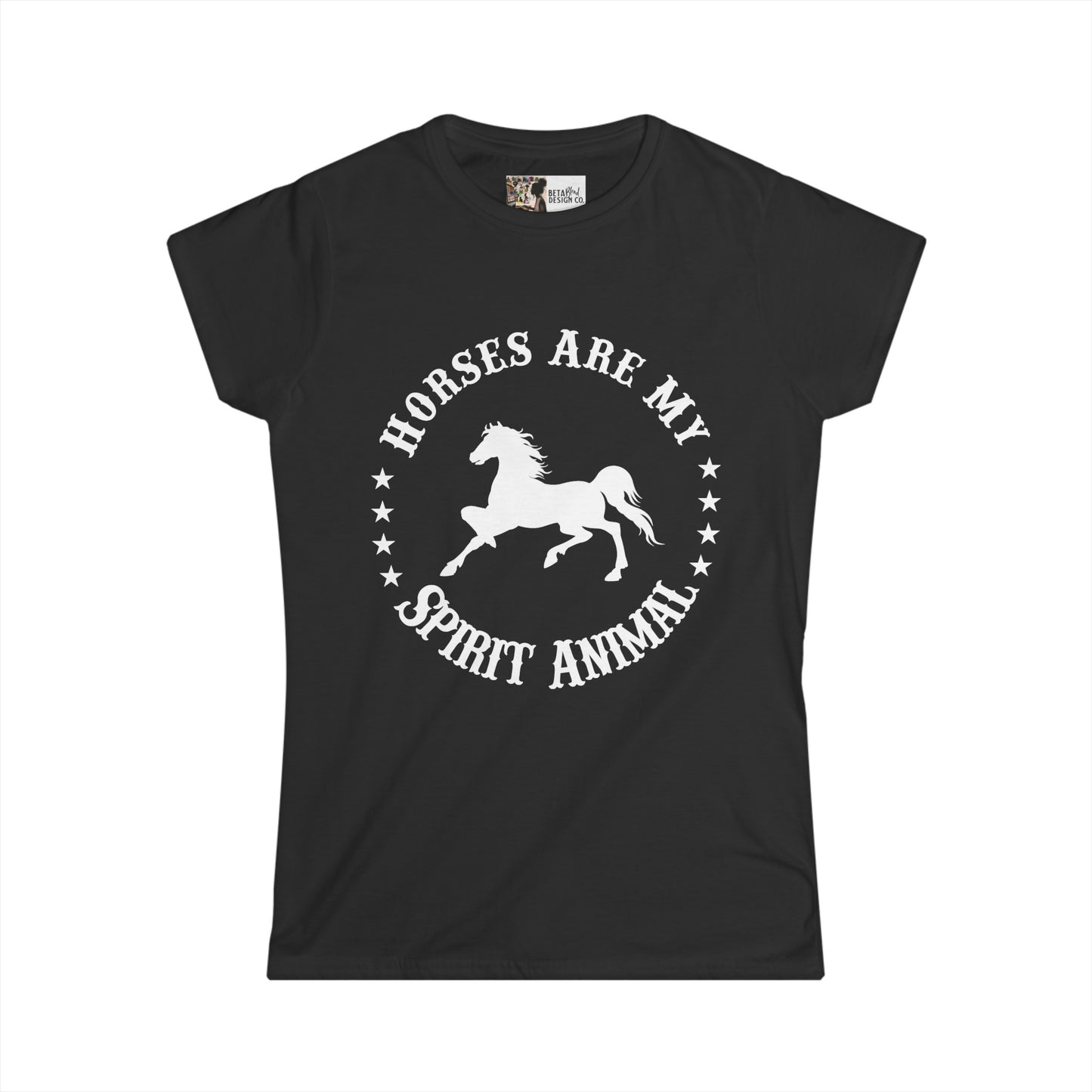 Horse - Women's Softstyle Tee | 1