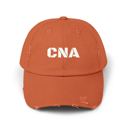 Nurse - Unisex Distressed Cap - CNA