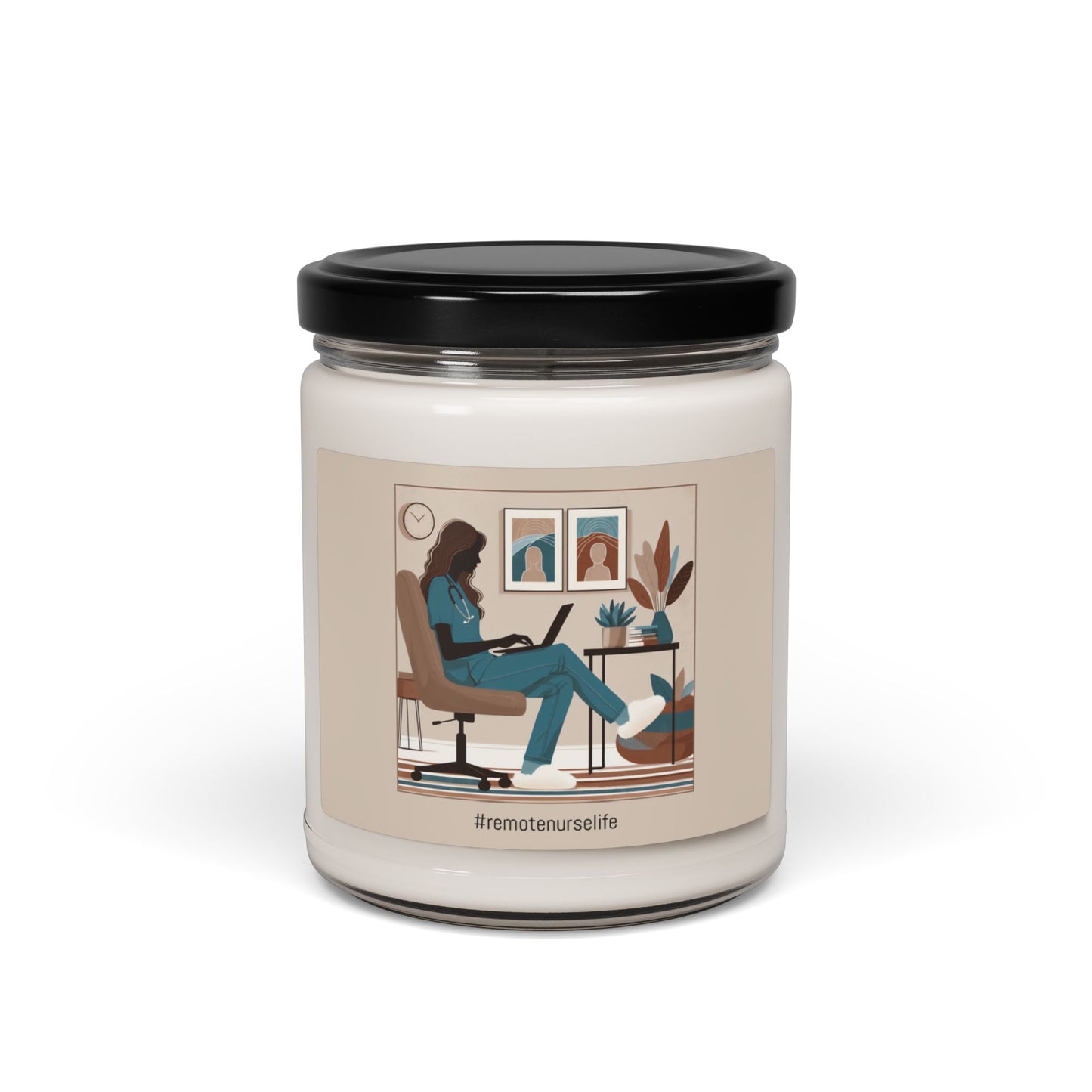 Remote Nurse Scented Soy Candle, 9oz