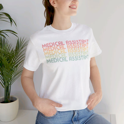 Medical Assistant - Retro - Unisex Jersey Short Sleeve Tee