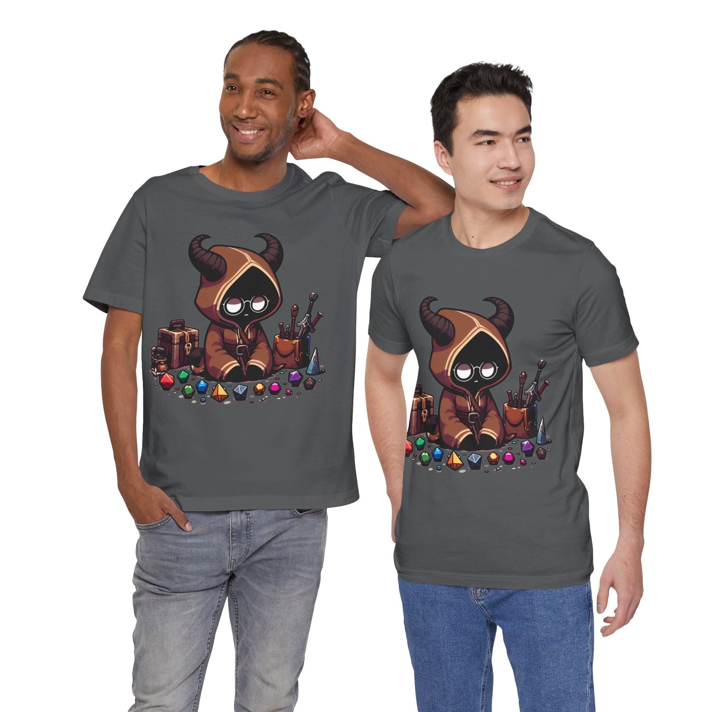 D&D Brown rogue - Unisex Jersey Short Sleeve Tee