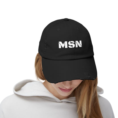 Nurse - Unisex Distressed Cap - MSN