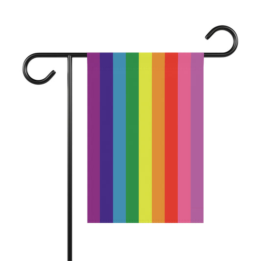 Gilbert Baker Pride Flag for Garden & House Banner