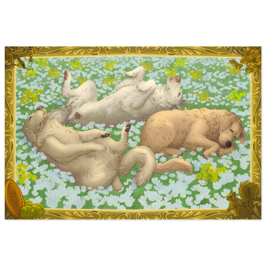 Golden Retriever Jigsaw Puzzle (1000-Piece) by BP Creations