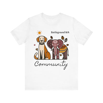 Community - Battleground, WA - Jersey Short Sleeve Tee