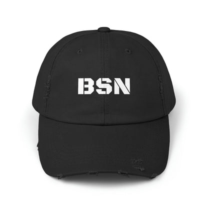 Nurse - Unisex Distressed Cap - BSN