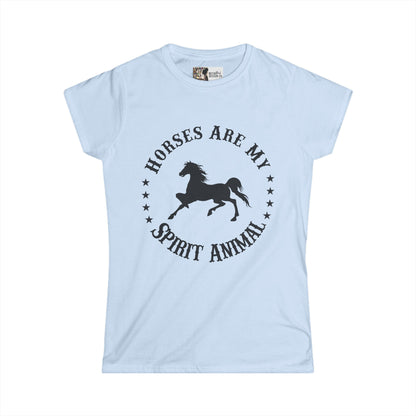 Horse - Women's Softstyle Tee | 1