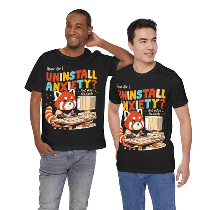 Funny Anxiety - Jersey Short Sleeve Tee | 3