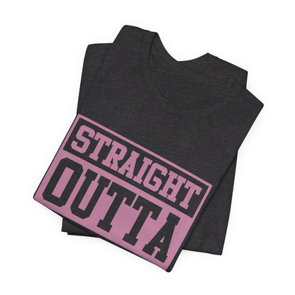 Straight Outta Beauty School - Unisex Jersey Short Sleeve Tee - Cosmetology