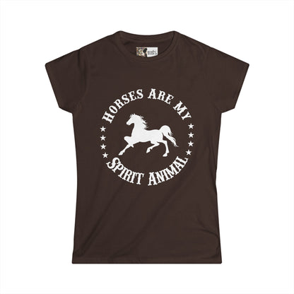 Horse - Women's Softstyle Tee | 1