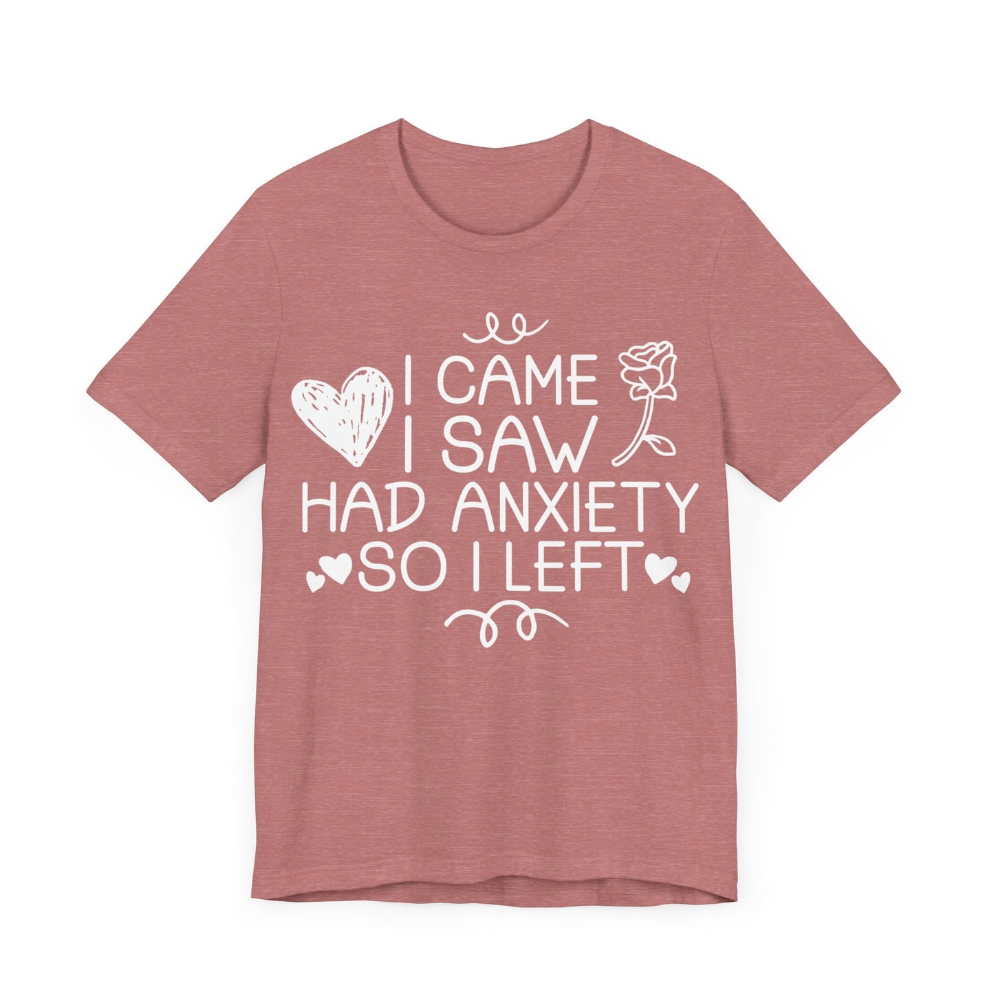 Funny Anxiety - Jersey Short Sleeve Tee