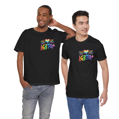 LGBTQ+ - Jersey Short Sleeve Tee