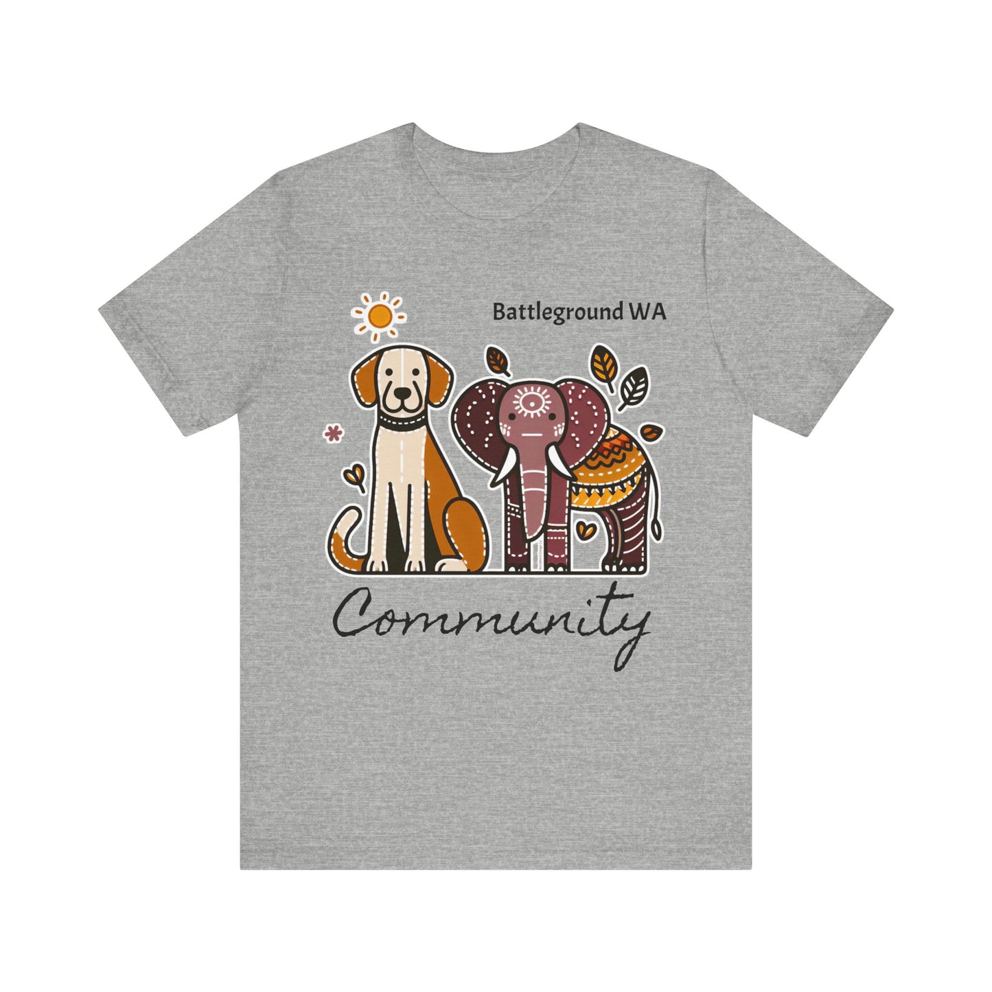 Community - Battleground, WA - Jersey Short Sleeve Tee