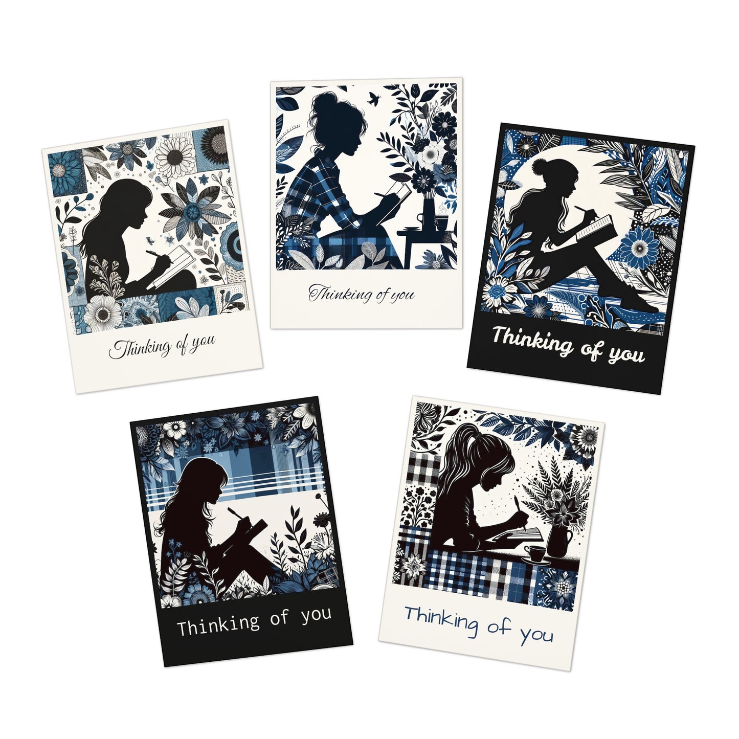 BB - Thinking of you - Multi-Design Greeting Cards (5-Pack) | 1