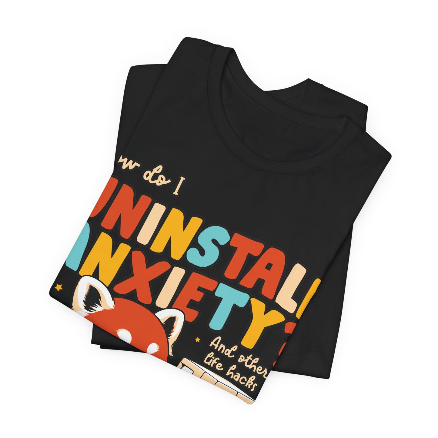 Funny Anxiety - Jersey Short Sleeve Tee | 3