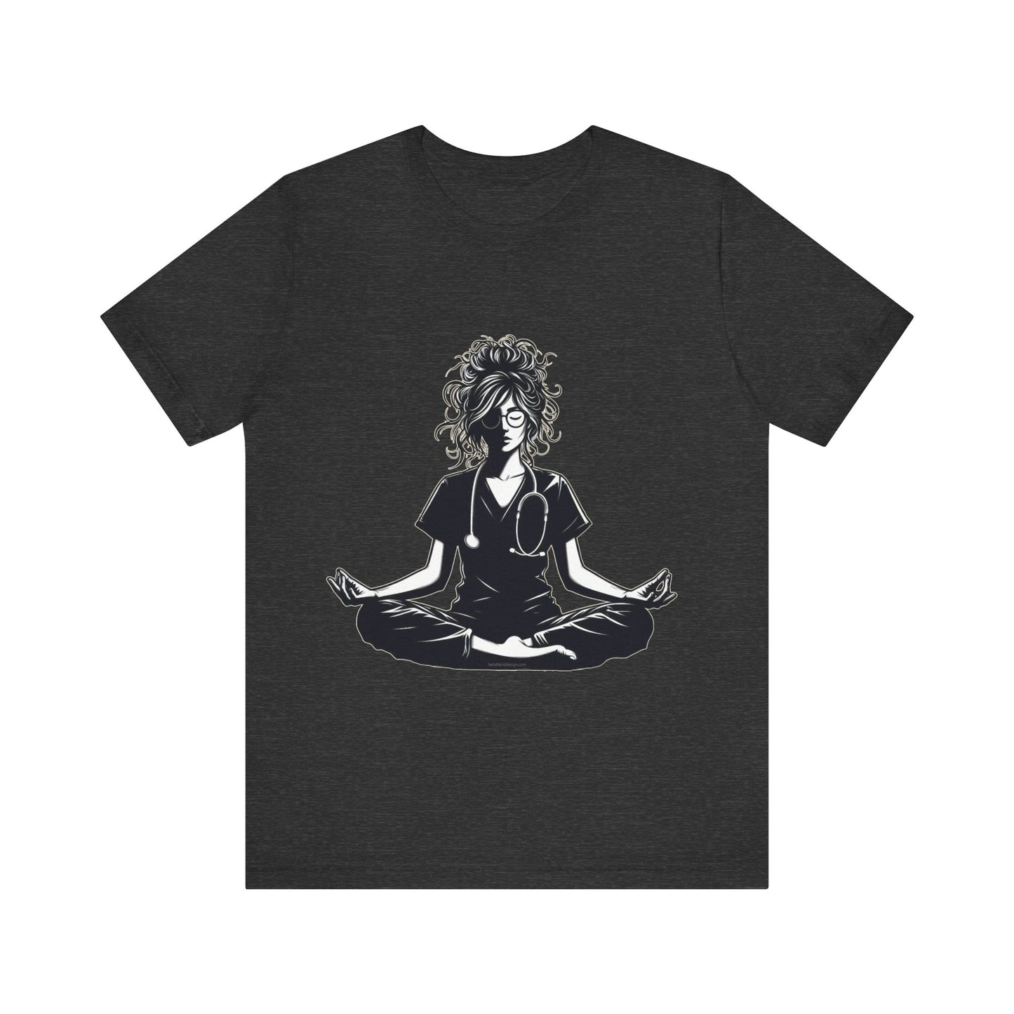 Nurse yoga pose - Unisex Jersey Short Sleeve Tee