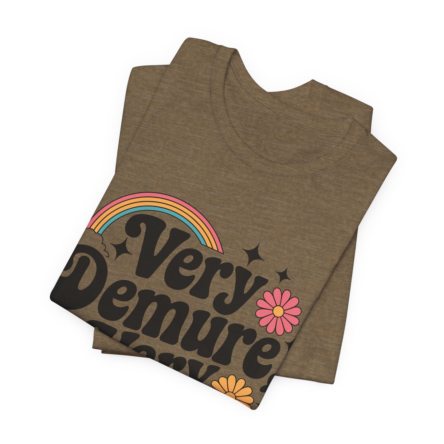 Very Demure, Very Mindful - Jersey Short Sleeve Tee