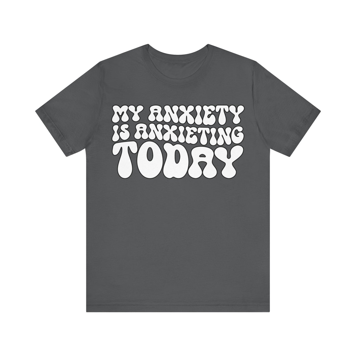 Funny Anxiety - Jersey Short Sleeve Tee | 2