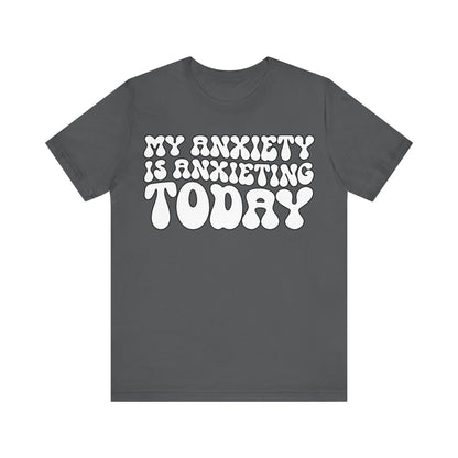 Funny Anxiety - Jersey Short Sleeve Tee | 2