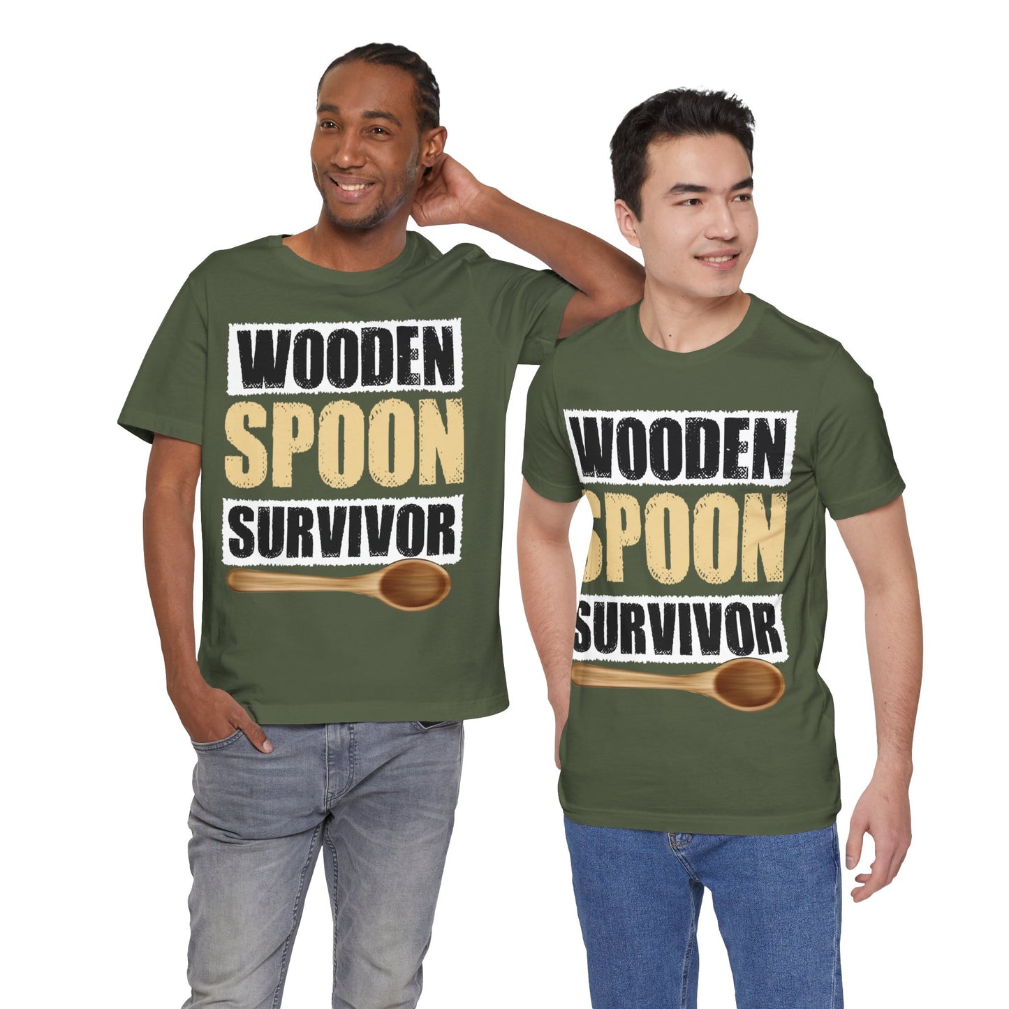 Wooden spoon survivor - Jersey Short Sleeve Tee