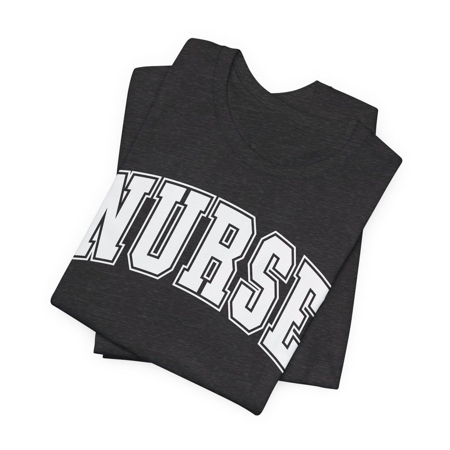 Collegiate "nurse" - Unisex Jersey Short Sleeve Tee - Nurse