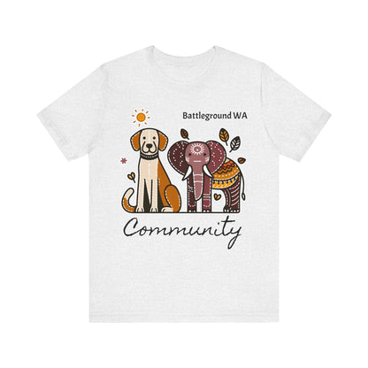 Community - Battleground, WA - Jersey Short Sleeve Tee