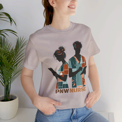 PNW Nurse - Unisex Jersey Short Sleeve Tee - Nurse