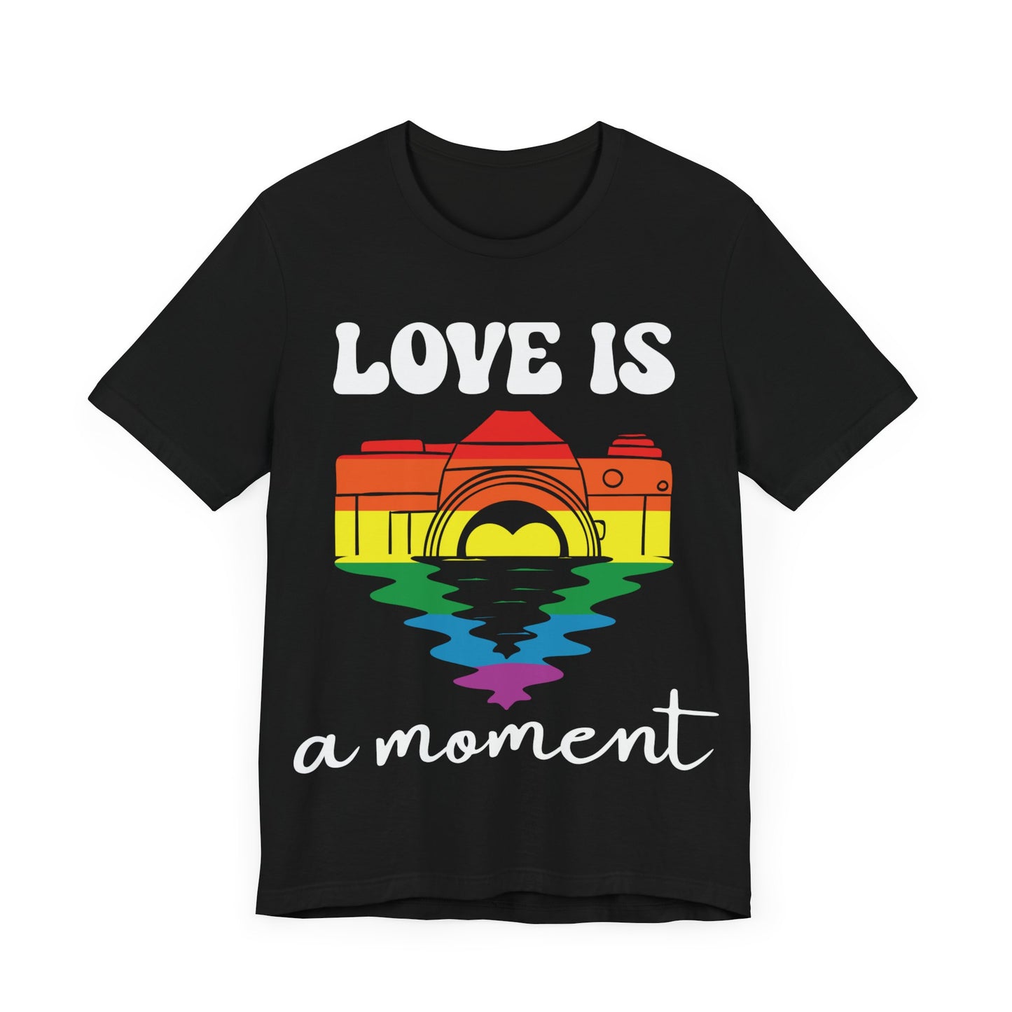 Love is a moment - Jersey Short Sleeve Tee