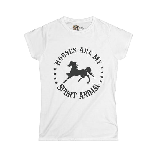 Horse - Women's Softstyle Tee | 1