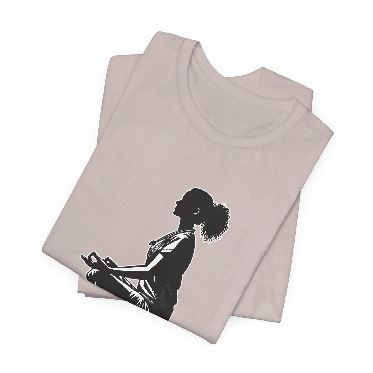 Add Your Name - Nurse yoga pose 4 - Unisex Jersey Short Sleeve Tee