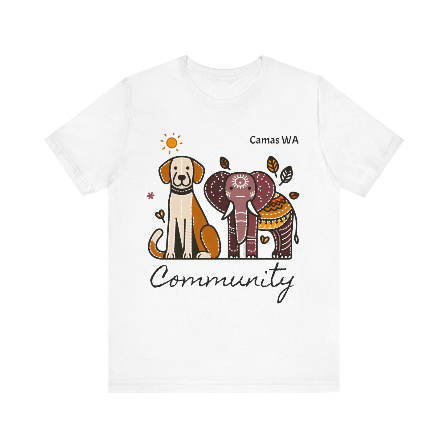 Community - Camas, WA - Jersey Short Sleeve Tee