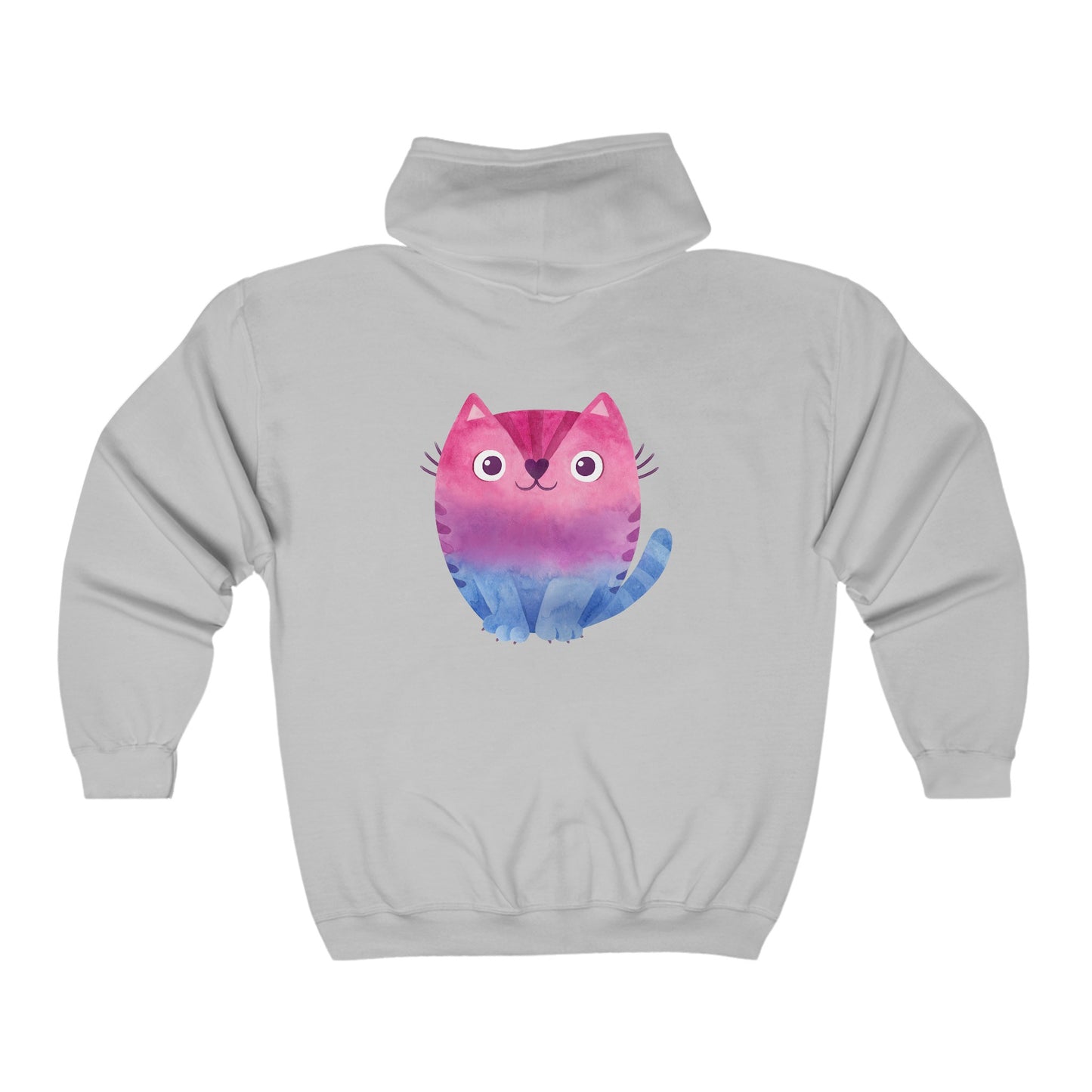 Bisexual -  Heavy Blend™ Full Zip Hooded Sweatshirt