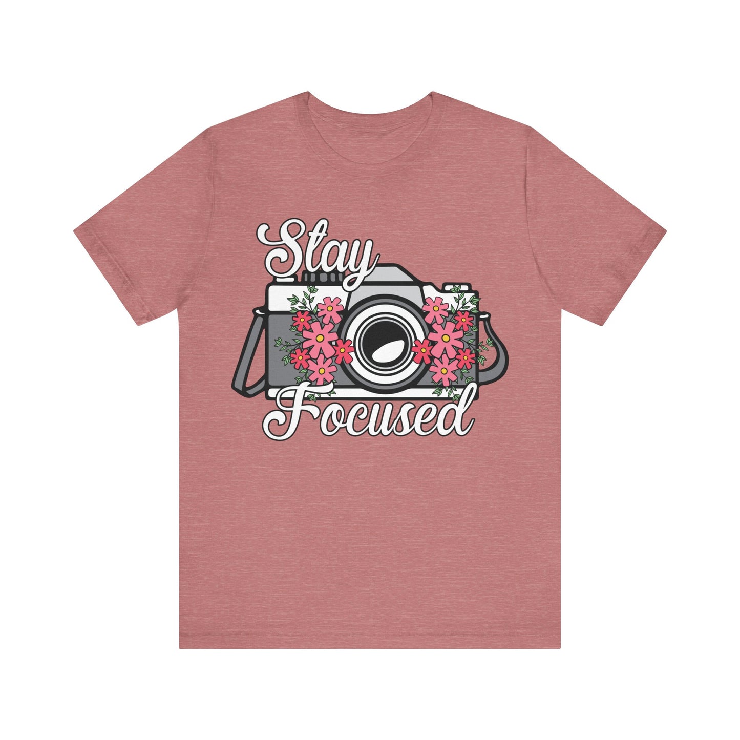 Stay focused - Camera  - Jersey Short Sleeve Tee | 4