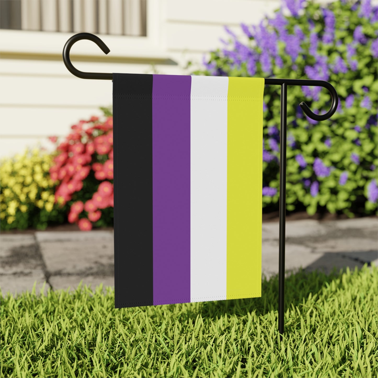 Nonbinary Pride Flag for Garden & House Banner