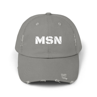 Nurse - Unisex Distressed Cap - MSN