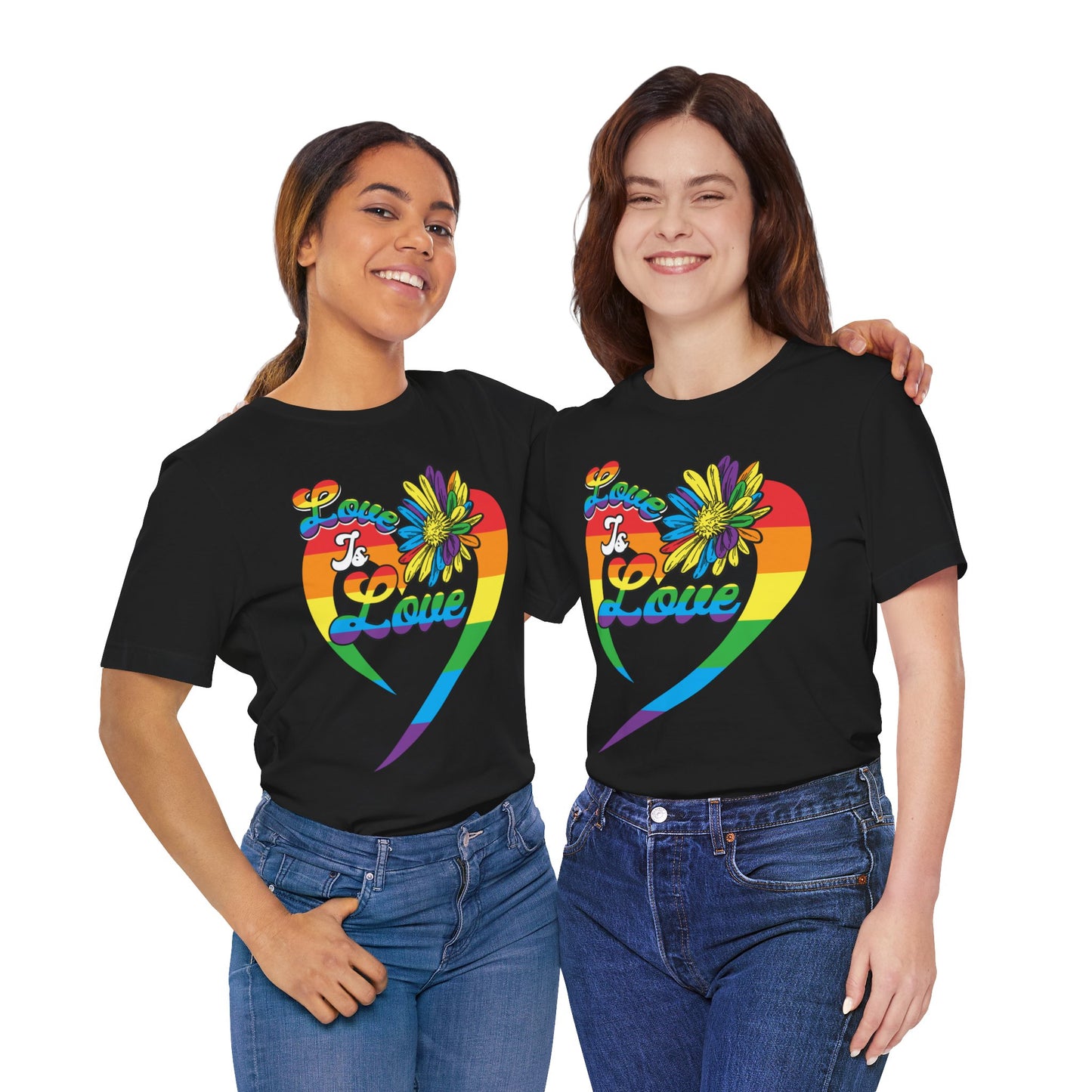 Love is love - Jersey Short Sleeve Tee