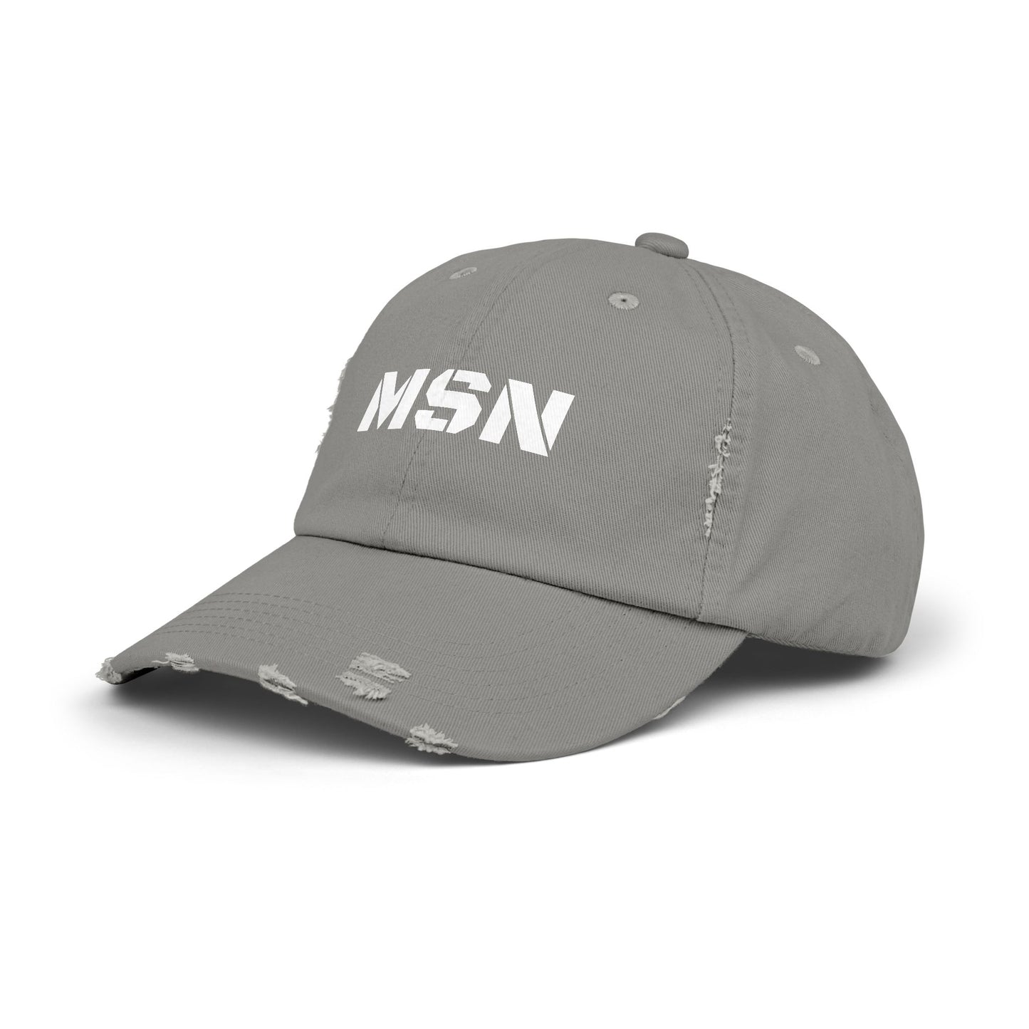 Nurse - Unisex Distressed Cap - MSN