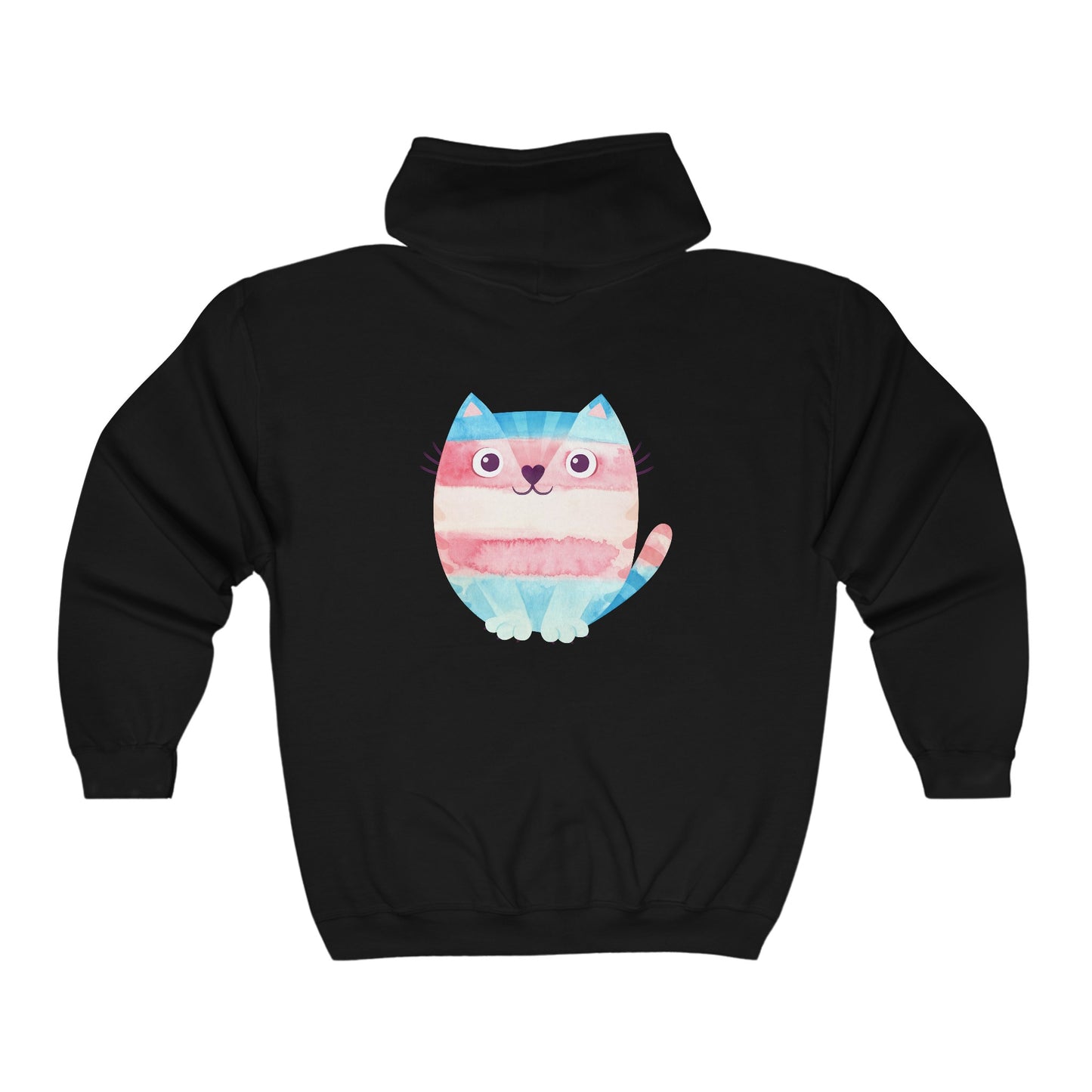 Trans -  Heavy Blend™ Full Zip Hooded Sweatshirt