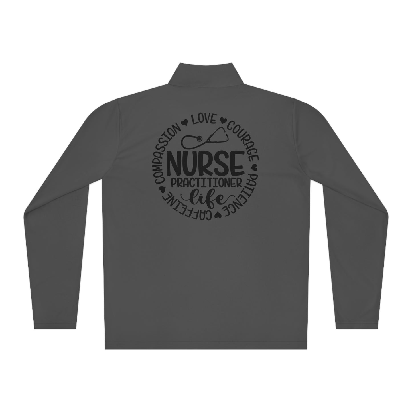 NP - Unisex Quarter-Zip Pullover - Nurse Practitioner