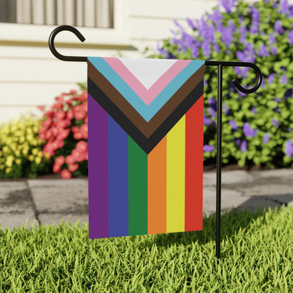 Progress Pride Flag for Garden & House Banner