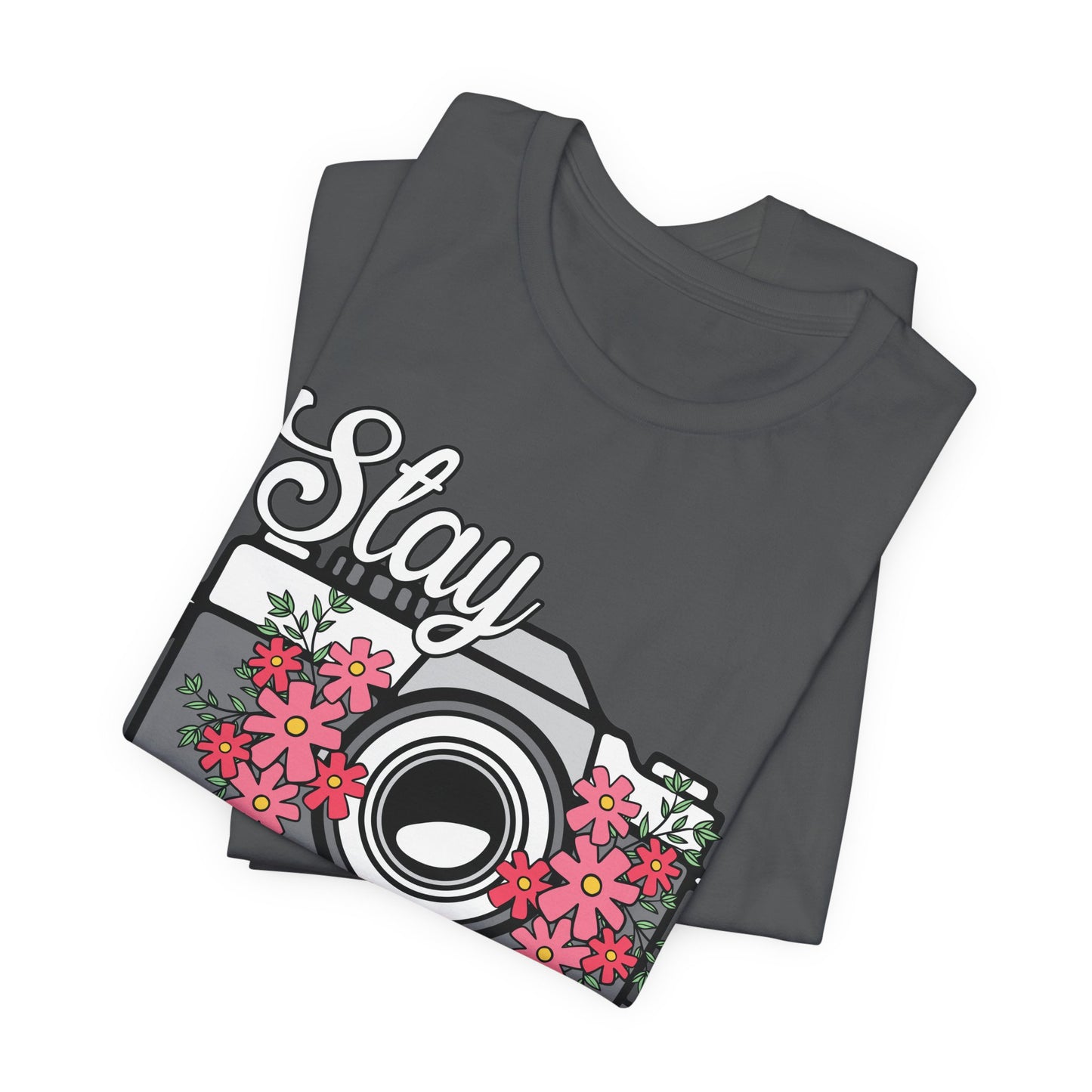 Stay focused - Camera  - Jersey Short Sleeve Tee | 4