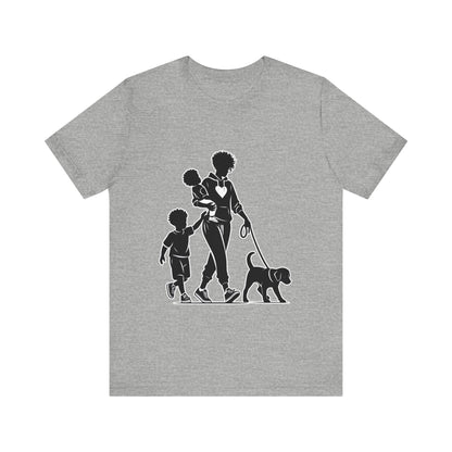 Mother w/children -  Jersey Short Sleeve Tee | 1