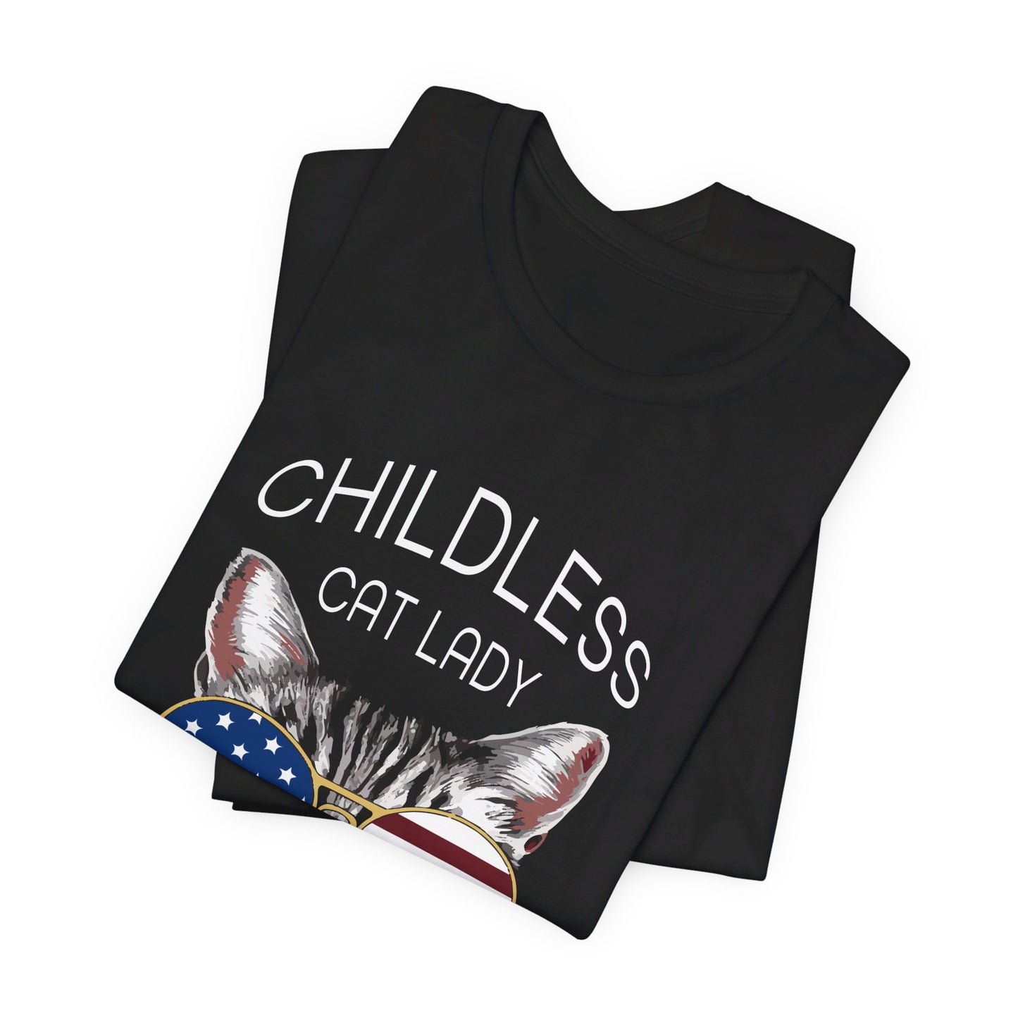 Childless Cat Lady & Student Nurse - Unisex Jersey Short Sleeve Tee - Nurse