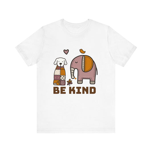 Be Kind (orange & pink) - Jersey Short Sleeve Tee