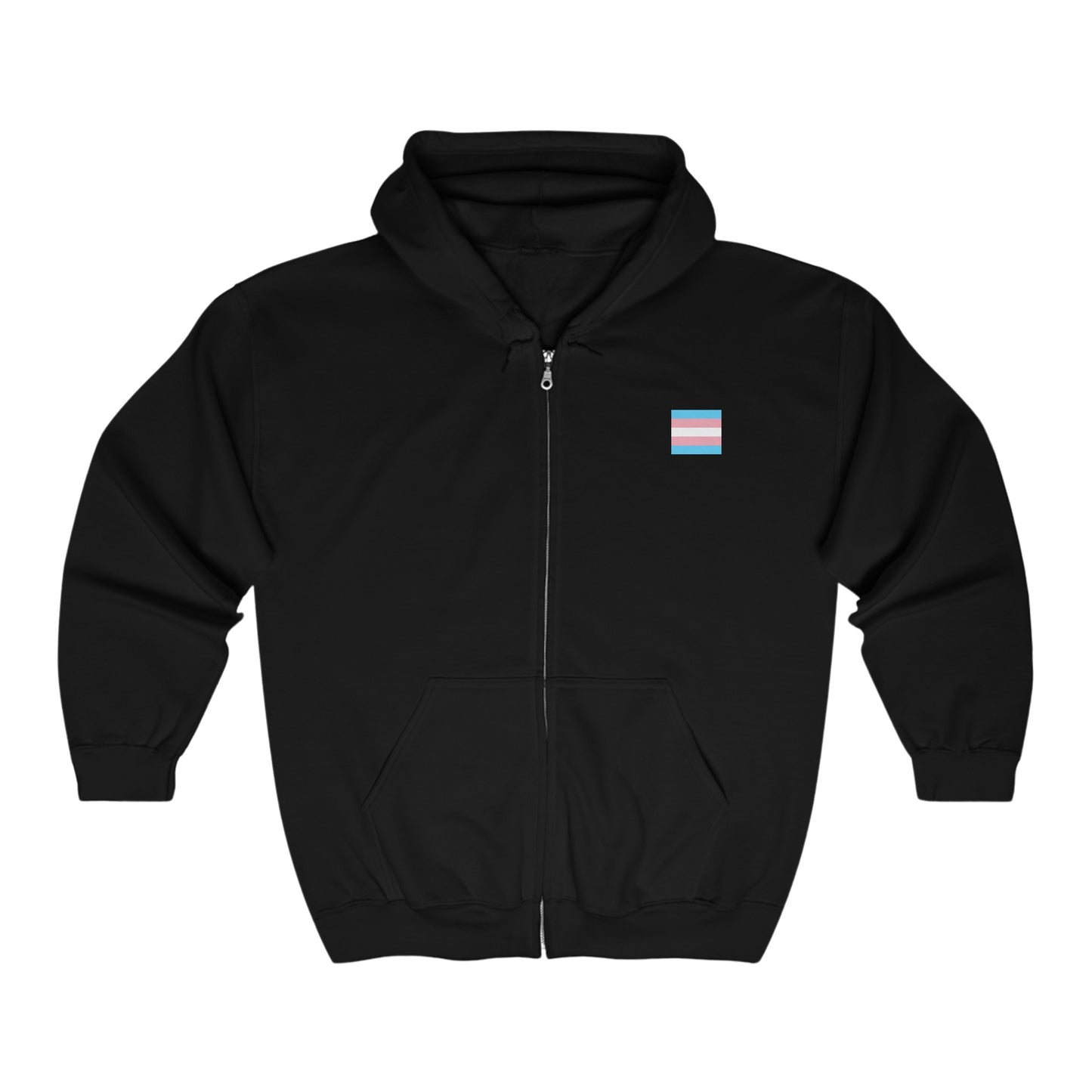 Trans -  Heavy Blend™ Full Zip Hooded Sweatshirt