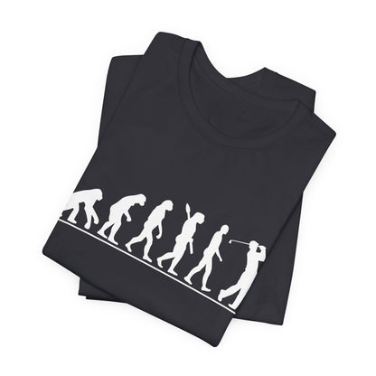 Evolution of Golf - Jersey Short Sleeve Tee | 4