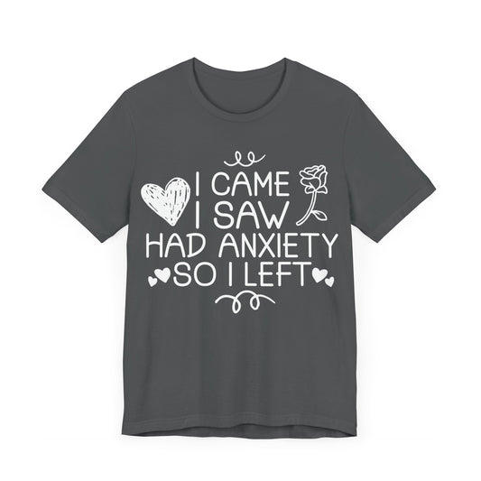 Funny Anxiety - Jersey Short Sleeve Tee